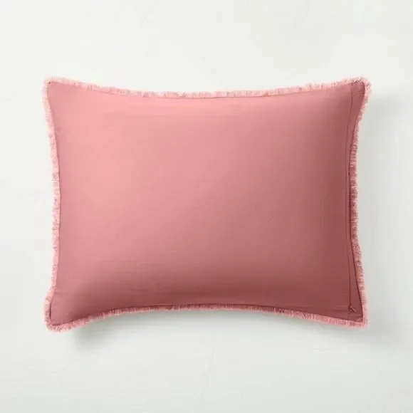 Casaluna -  Duvet Cover Set Heavyweight Cotton Sateen Rose - Picture 5 of 6